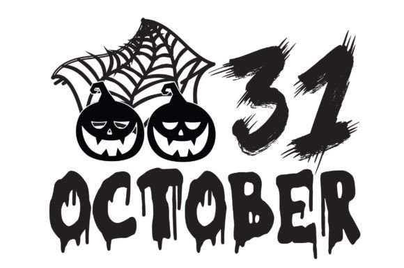 31 October SVG Graphics for Crafts & Design