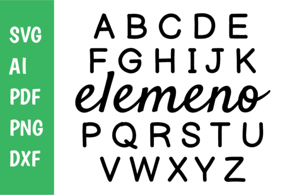 Alphabet Elemeno Svg Review