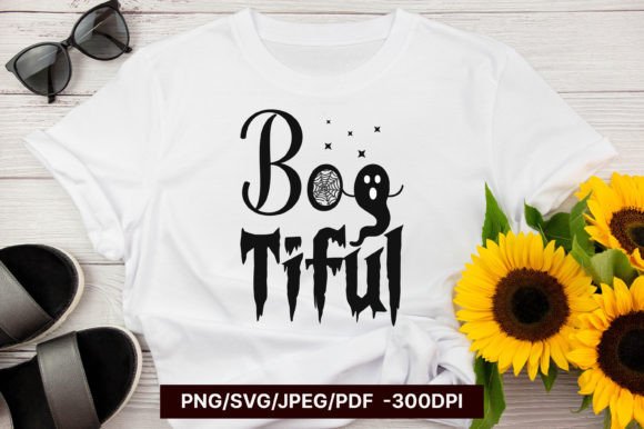 BOO TIFUL HALLOWEEN SVG DESIGN