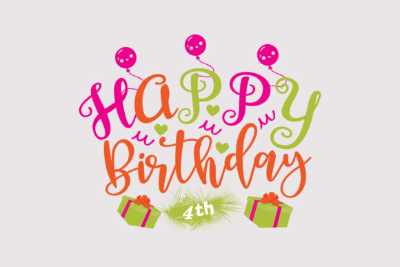 Happy Birthday 4th SVG Review