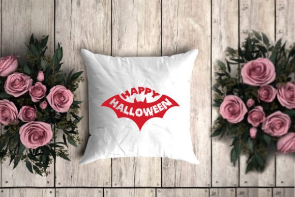 Happy Halloween Pillow Design Svg Free