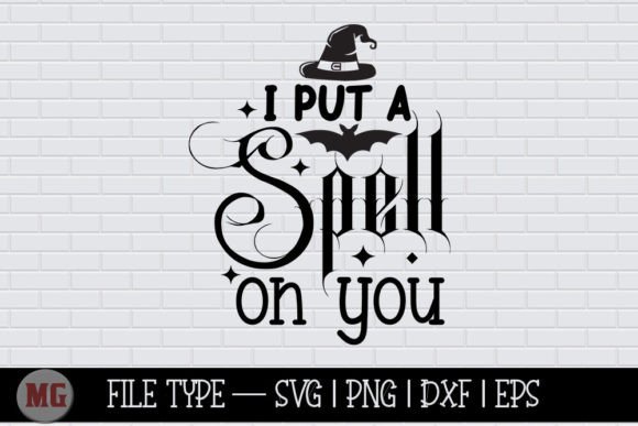 Put a Spell on You Halloween Graphics for Crafts & Branding